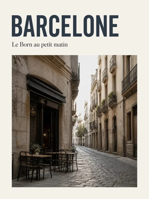 Que faire en amoureux à Barcelone : balade romantique dans le Born au petit matin