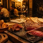Meilleurs restaurants de viande barcelone : côte de bœuf grillée en parrilla