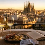 Que faire en amoureux à Barcelone : golden hour tapas et vue Sagrada Família