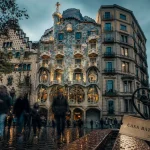 Quelle casa visiter a Barcelone : Casa Batlló, façade moderniste sur Passeig de Gràcia