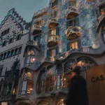 Quelle casa visiter à Barcelone : façade de la Casa Batlló