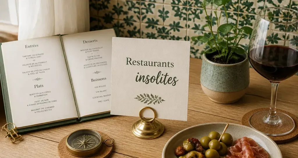 Restaurants insolites barcelone : menu tapas et vin, ambiance jardin caché