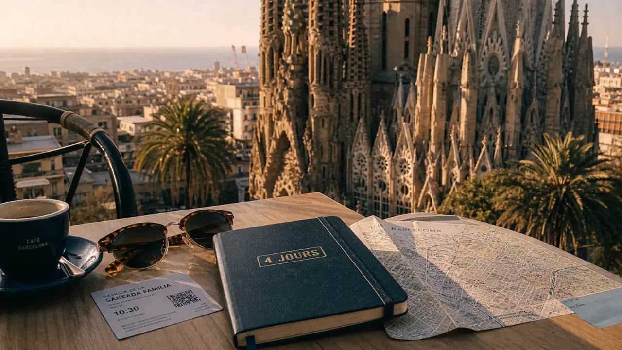 Visiter Barcelone en 4 jours, Sagrada Família au matin
