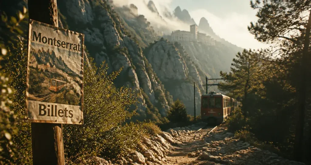 Visiter Montserrat depuis Barcelone : route vers téléphérique et billets, vue du massif et de l’abbaye