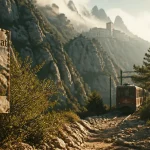 Visiter Montserrat depuis Barcelone : route vers téléphérique et billets, vue du massif et de l’abbaye