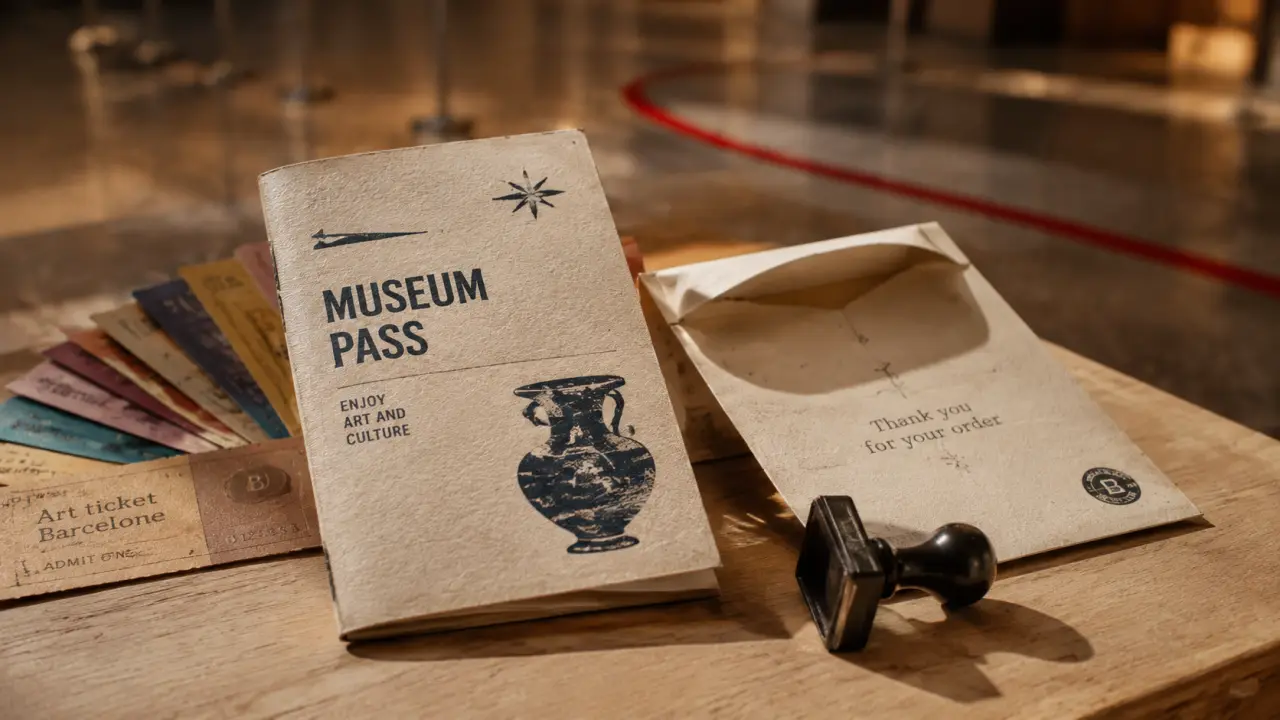 art ticket barcelone 38 € : pass muséal