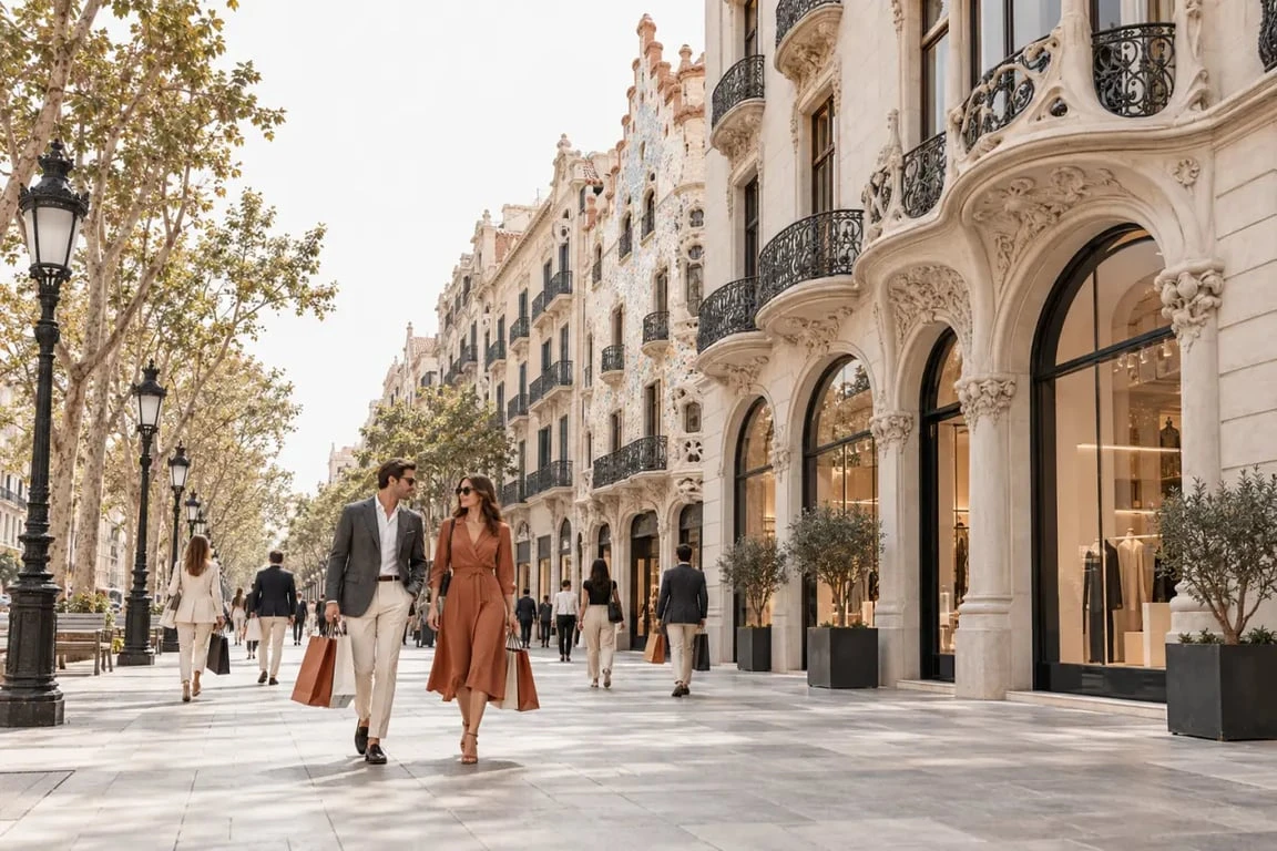 Où faire le shopping à Barcelone sur le Passeig de Gràcia