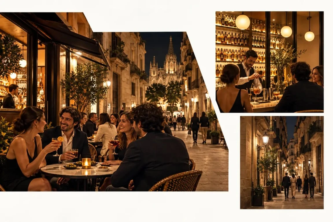 Bars à Barcelone dans une ambiance nocturne conviviale