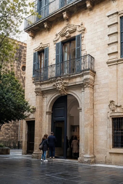 Palau Gomis qui accueille le Musée européen d’art moderne de Barcelone dans le quartier du Born