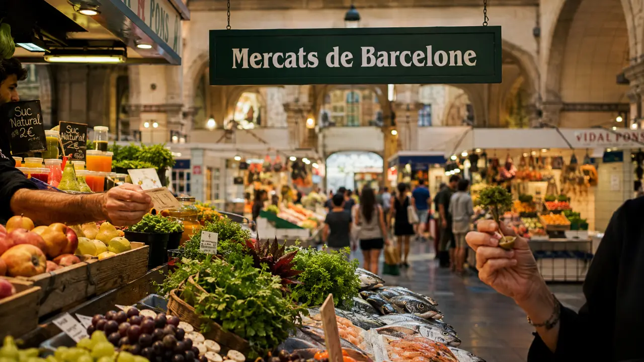 Les marchés de barcelone : étals à la Boqueria, Sant Antoni ou Els Encants