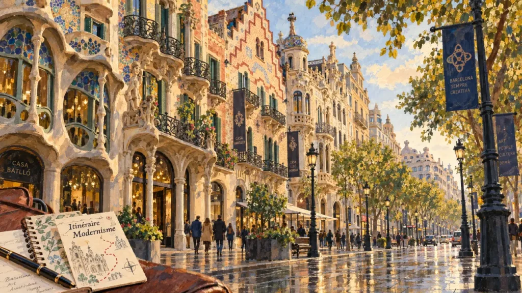 Art nouveau à Barcelone : repères, architectes et itinéraire dans l’Eixample