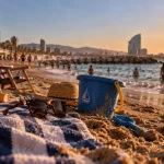 Carte des plages de barcelone : accès plage à la golden hour, sable et mer à Barcelone
