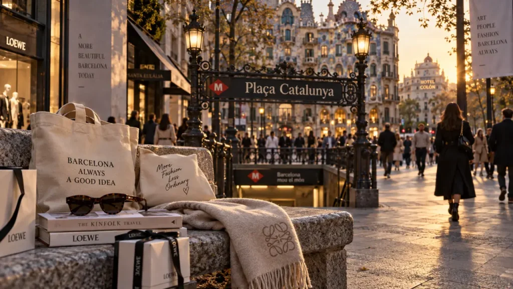 Shopping dans le centre-ville de Barcelone, chaque quartier a son style