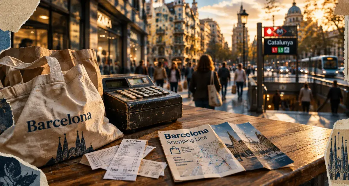 Shopping à Barcelone Espagne : vintage et bonnes affaires près de Plaça Catalunya