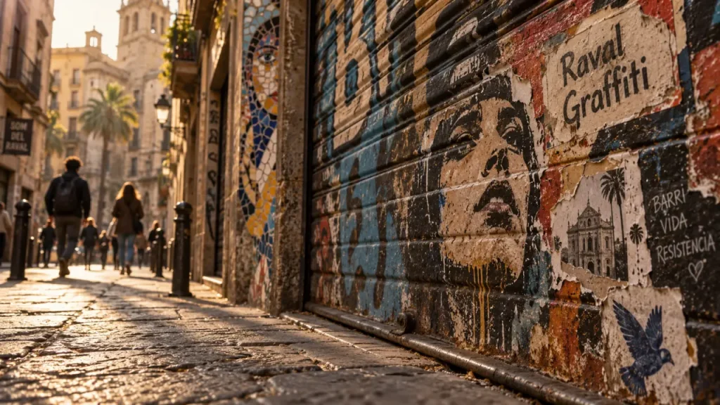 Street art à Barcelone : 5 quartiers pour voir fresques, mosaïques et murs légaux